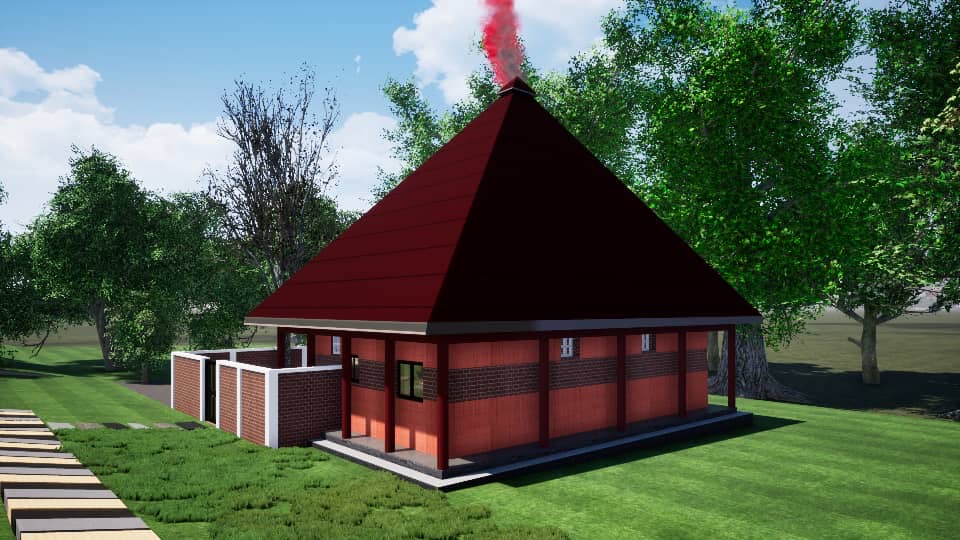 Projet résidentiel vu du ciel